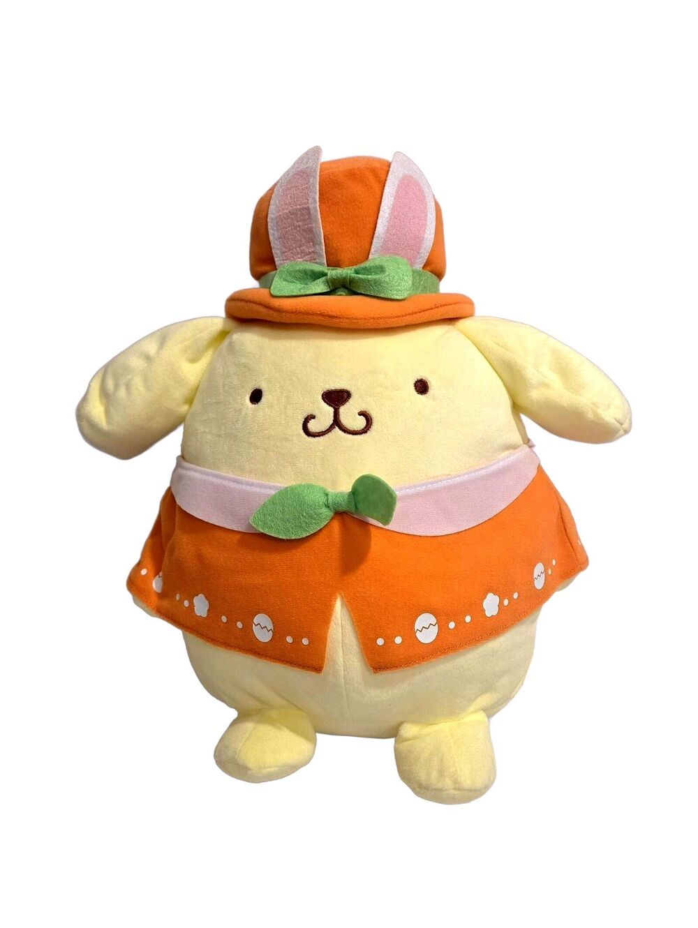 Sanrio Pompompurin Easter Bunny BIG Plush 14in FuRyu Japan 2021 NWT